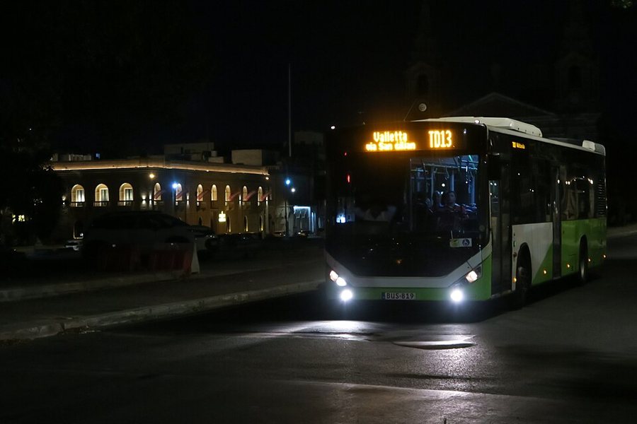 Malta Public Transport BUS 819 in Valletta