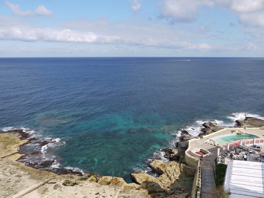 Küstenlinie und Promenade von Sliema