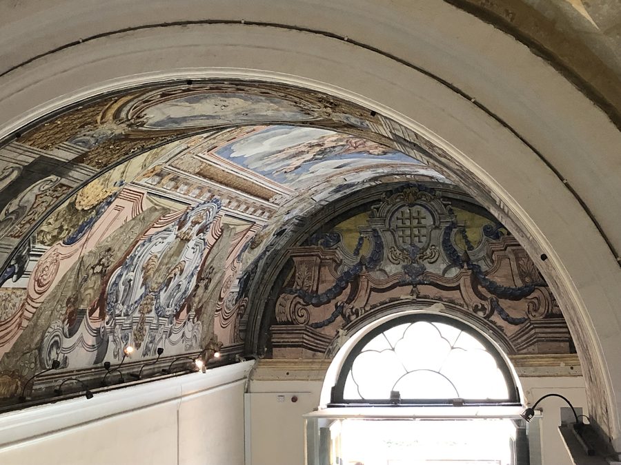 Entry vault of the National Museum of Archaeology in Valletta, Malta