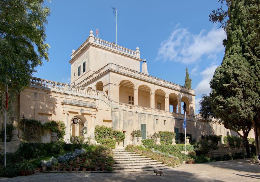 San Anton Palace in Attard, Malta