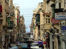 Die-Merchants-Street-auf-Malta