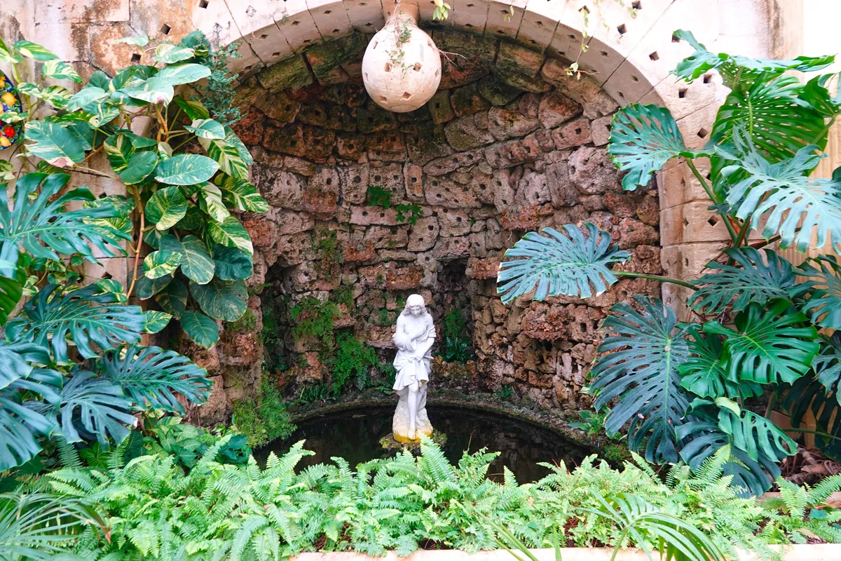 Garten im Palazzo Parisio in Naxxar