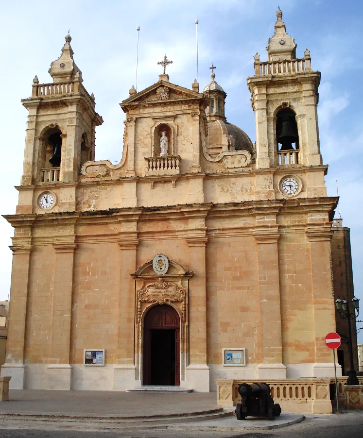 Pfarrkirche in Żebbuġ auf Gozo